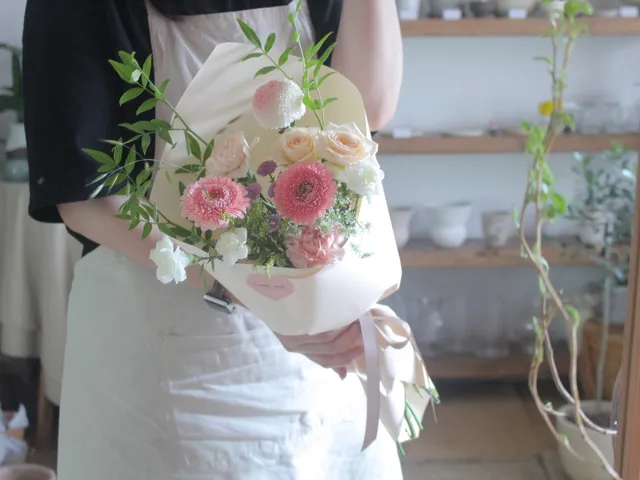 💐꽃집💐 모아네플라워 럭키백 사진