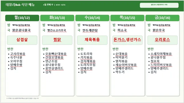 데일리Bab 럭키백 사진