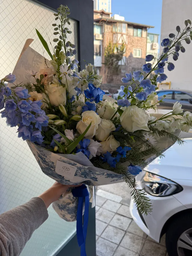 💐꽃집💐 펄세이플라워 럭키백 사진
