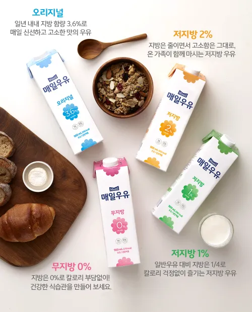 매일유업 종암대리점 럭키백 사진